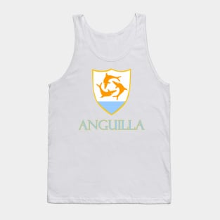 Anguilla - Coat of Arms Design Tank Top